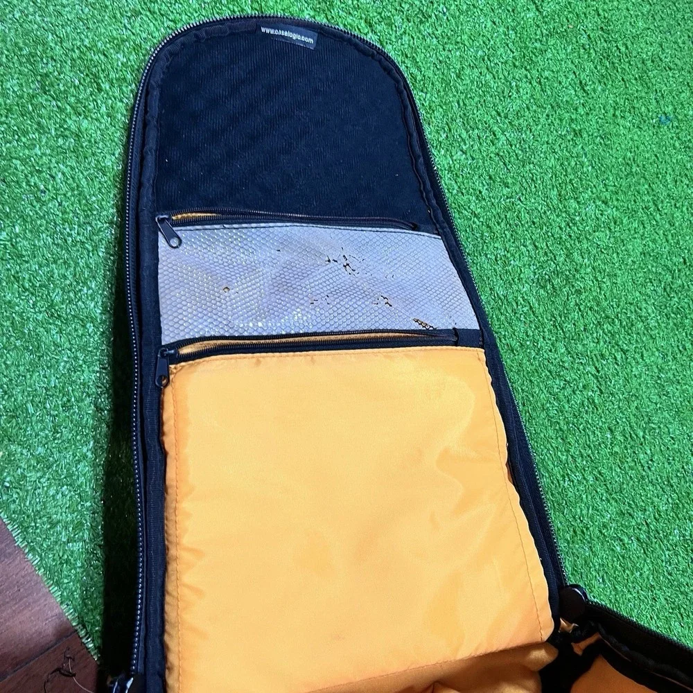 Case Logic‎ SLRC-206 SLR Camera & Laptop Backpack Padded Orange Interior